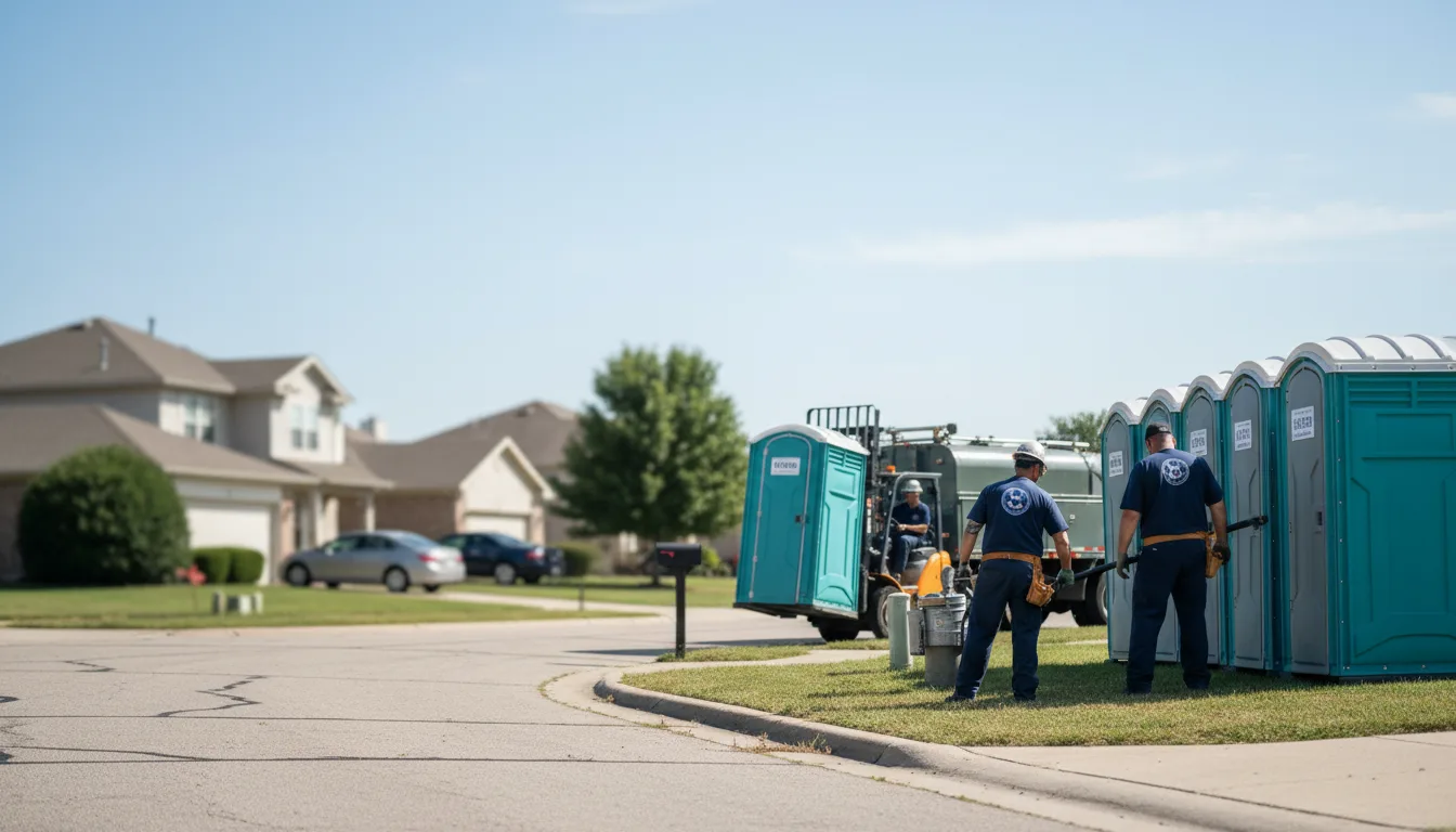 Porta Potty Rental in Greenville, MI near me